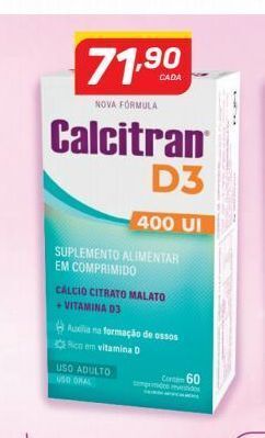 GBarbosa Calcitran d3 oferta