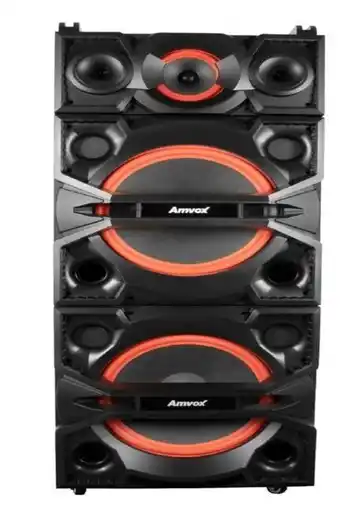 Zema Caixa de som bluetooth amplificada amvox aca 2500 terromoto ii 2500w oferta