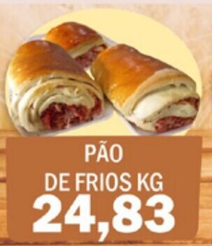 Supermercados Mendonça Pao de Frios 1kg oferta
