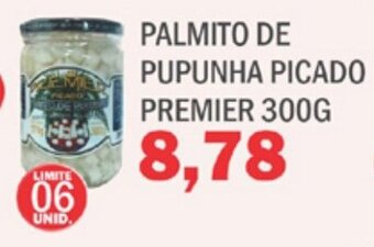 Supermercados Mendonça Palmito de Pupunha Picado Premier 300g oferta