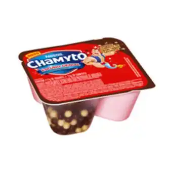 Supermercados Pague Menos Iogurte infantil chamyto morango, cereja e chocolate 130g oferta