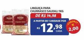 Bahamas Mix Linguiça para churrasco saudali oferta