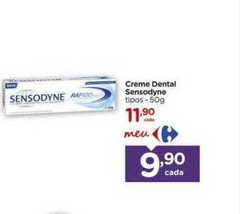 Carrefour Creme dental sensodyne tipos oferta