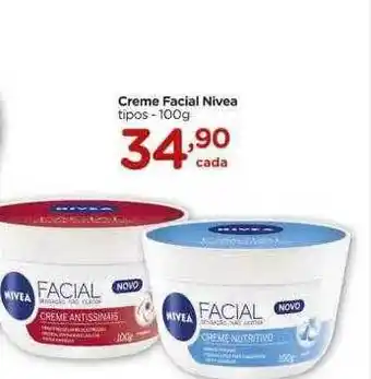 Carrefour Creme facial nivea tipos oferta