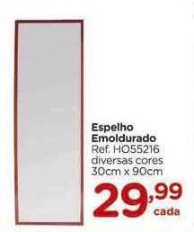 Carrefour Espelho emoldurado oferta