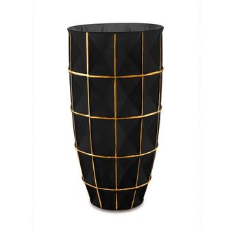 Carajás Vaso mart vidro preto 32 cm vaso mart vidro preto 32 cm oferta