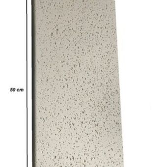 Leroy Merlin Borda piscina atérmica e antiderrapante 50x25x1,5cm cinza oferta