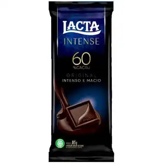 Chocolate lacta intense original 60% cacau 85g
