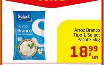 Tenda Atacado Arroz branco tipo 1 select 5kg oferta