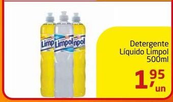 Tenda Atacado Detergente líquido limpol 500ml oferta