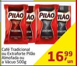 Tenda Atacado Café tradicional ou extraforte pilão 500g oferta