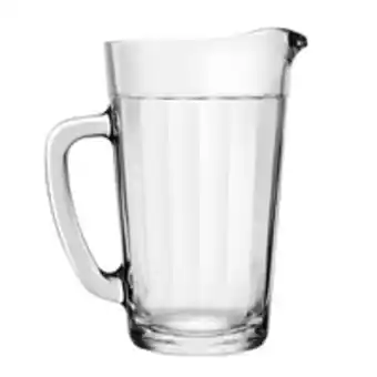Jarra copo americano, vidro, transparente, 750ml - 4697