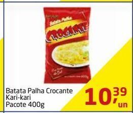Tenda Atacado Batata palha crocante kari-kari 400g oferta