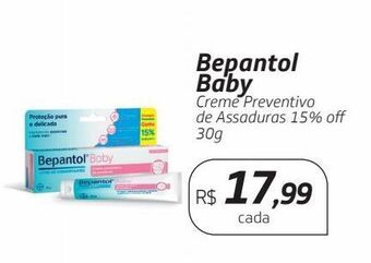 Drogal Bepantol baby creme preventivo de assaduras 15% off 30g oferta