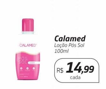 Drogal Calamed loção pós sol 100ml oferta