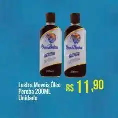 Lustra moveis óleo peroba 200ml unidade