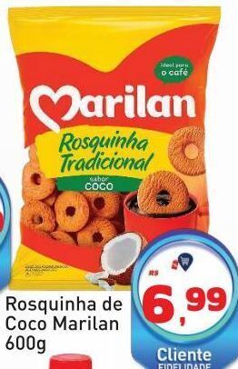 Tonin Superatacado Rosquinha de coco marilan 600g oferta