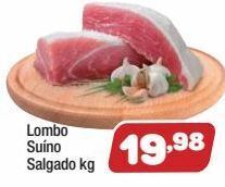 Lombo suíno salgado kg