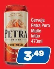 Costazul Supermercados Cerveja petra puro malte 473ml oferta