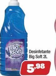 Costazul Supermercados Desinfetante big soft 2l oferta