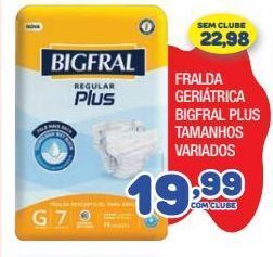 Fralda geriatrica bigfral