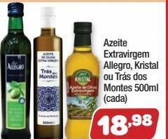 Azeite extravirgem allegro 500ml