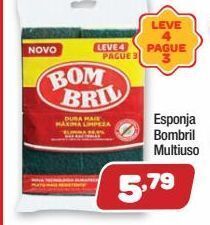 Esponja bombril multiuso