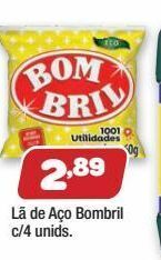 Costazul Supermercados La de aço bombril 4un oferta