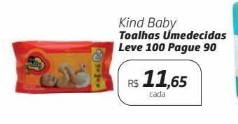 Drogal Toalhas umedecidas kind baby oferta