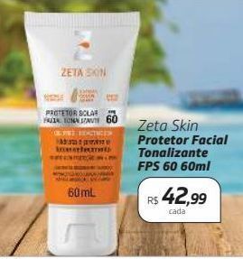 Drogal Protetor facial zeta skin oferta