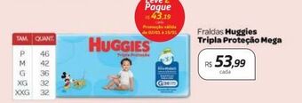Drogal Fraldas huggies oferta
