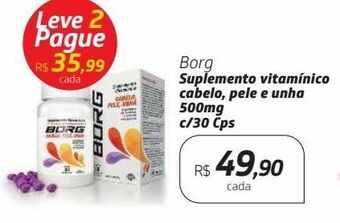 Drogal Suplemento vitanímico borg oferta