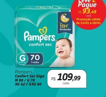 Drogal Fraldas pampers oferta