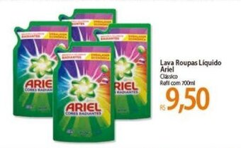 Atacadão Lava roupas liquido Ariel 700ml oferta