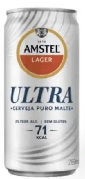 Super Nosso Cerv amstel puro m 269ml oferta