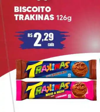 Supermercado Precito Biscoito Trakinas 126g oferta