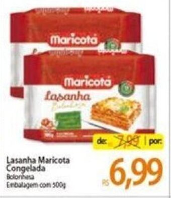 Atacadão Lasanha Maricota Congelada 500g oferta