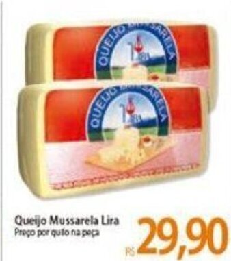 Atacadão Queijo Mussarela Lira oferta