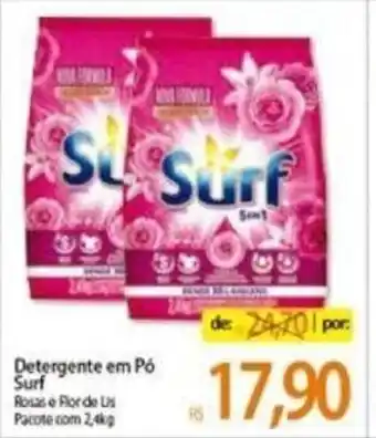 Atacadão Detergente em po Surf 2.4kg oferta