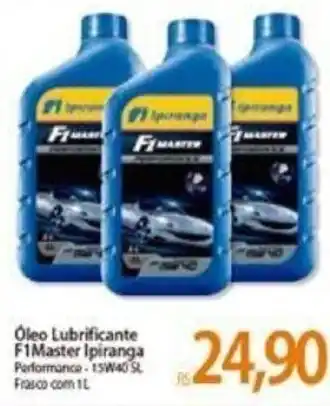 Atacadão Oleo Lubrificante F1 Master Ipiranga 1L oferta