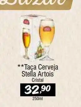 Big Mais Supermercados Taça cerveja stella artois cristal oferta