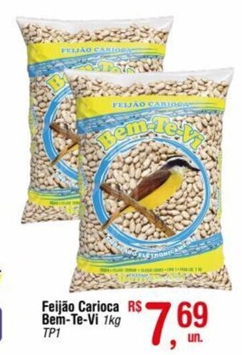 Fort Atacadista Feijao Carioca Bem Te Vi 1kg - Tipo 1 oferta