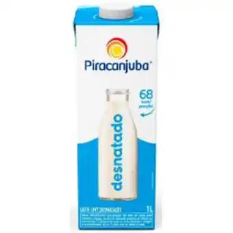 Nordestão Leite piracanjuba desnatado 1l oferta