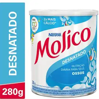 Extrabom Supermercados Leite po molico nestle 280g desnatado oferta