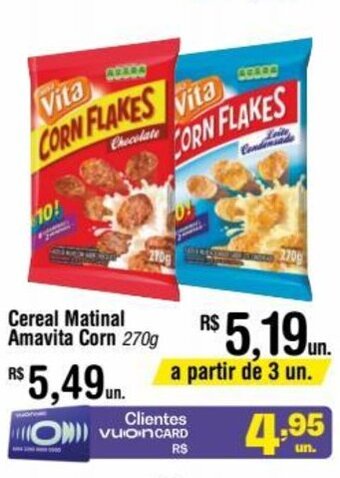 Cereal matinal Amavita Corn 270g