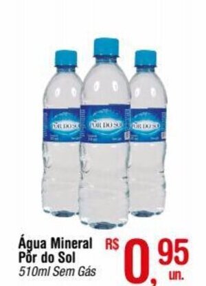 Fort Atacadista Agua Mineral Por do Sol 510ml sem gas oferta