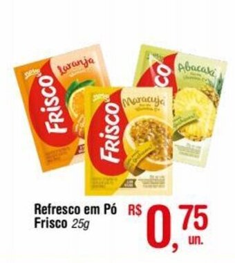 Fort Atacadista Refresco em po Frisco 25g oferta