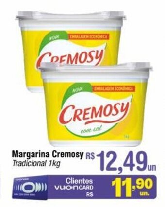 Fort Atacadista Margarina Cremosy 1kg oferta
