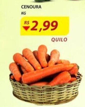 Assaí Atacadista Cenoura 1kg oferta