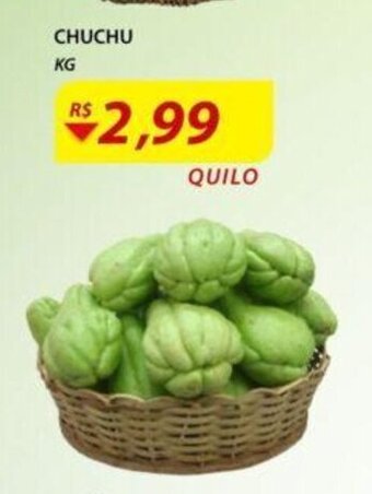 Assaí Atacadista Chuchu 1kg oferta